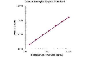 ELISA image for Endoglin (ENG) ELISA Kit (ABIN3199215)