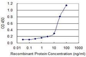 Detection limit for recombinant GST tagged C4BPB is 0.
