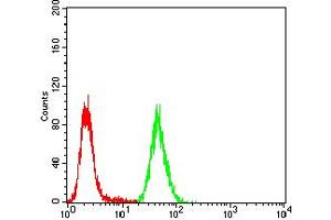Flow Cytometry (FACS) image for anti-Chromobox Homolog 4 (CBX4) (AA 397-514) antibody (ABIN5883842) (CBX4 anticorps  (AA 397-514))