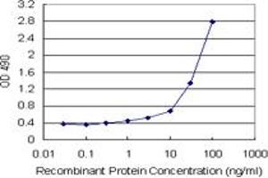 Sandwich ELISA detection sensitivity ranging from 0.