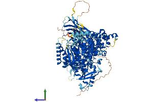 AlphaFold protein structure predicition of Human Recombinant PIK3CG Protein, UniprotID P48736