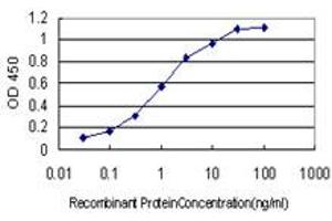 Detection limit for recombinant GST tagged TAC3 is approximately 0. (Tachykinin 3 anticorps  (AA 17-121))