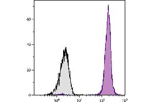 Chicken peripheral blood lymphocytes were stained with Mouse Anti-Chicken CD45-PE.