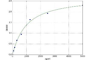 A typical standard curve