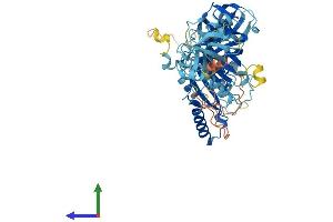 AlphaFold protein structure predicition of Human Recombinant EEFSEC Protein, UniprotID P57772