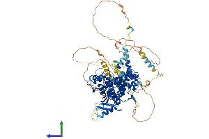 AlphaFold protein structure predicition of Mouse Recombinant Arhgap28 Protein, UniprotID Q8BN58