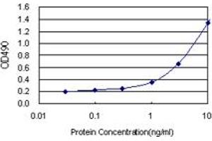 Sandwich ELISA detection sensitivity ranging from 0. (FCER2 (Humain) Matched Antibody Pair)