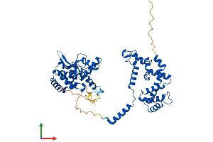 AlphaFold protein structure predicition of Mouse Recombinant Rgs6 Protein, UniprotID Q9Z2H2