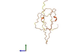 AlphaFold protein structure predicition of Human Recombinant KRTAP12-4 Protein, UniprotID P60329