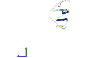 AlphaFold protein structure predicition of Human Recombinant KRT27 Protein, UniprotID Q7Z3Y8