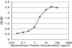 Detection limit for recombinant GST tagged VRK1 is approximately 0.