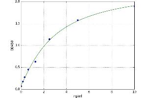 A typical standard curve