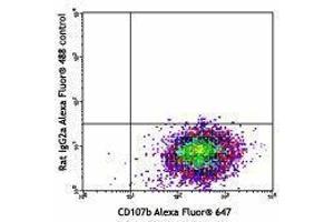Flow Cytometry (FACS) image for anti-Galectin 3 (LGALS3) antibody (Alexa Fluor 488) (ABIN2657562) (Galectin 3 anticorps  (Alexa Fluor 488))