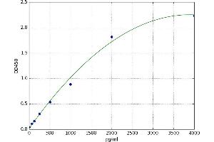 A typical standard curve