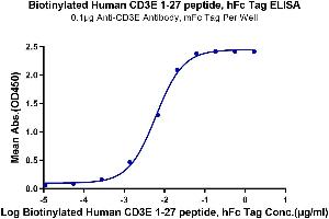 Immobilized Anti-CD3 Antibody, mFc Tag at 1 μg/mL (100 μL/well) on the plate.
