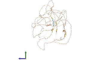 AlphaFold protein structure predicition of Mouse Recombinant Nsun4 Protein, UniprotID C4P6S0