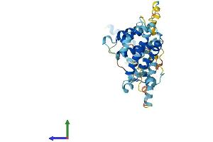 AlphaFold protein structure predicition of Human Recombinant PRPF18 Protein, UniprotID Q99633