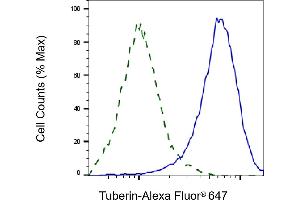 Validation of Tuberin knockdown using flow cytometry.