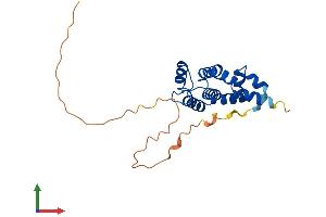 AlphaFold protein structure predicition of Human Recombinant RGS17 Protein, UniprotID Q9UGC6