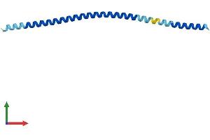 AlphaFold protein structure predicition of Mouse Recombinant Bet1l Protein, UniprotID O35153