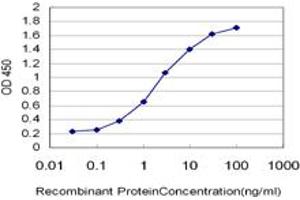 ELISA image for anti-High Mobility Group Box 2 (HMGB2) (AA 1-196) antibody (ABIN466037) (HMGB2 anticorps  (AA 1-196))