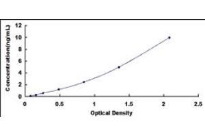 Typical standard curve (SMPD2 Kit ELISA)