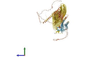 AlphaFold protein structure predicition of Mouse Recombinant Plin4 Protein, UniprotID O88492