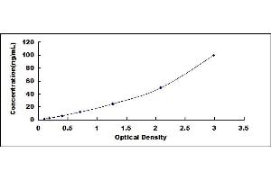 Typical standard curve (PPIA Kit ELISA)