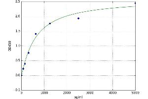 A typical standard curve (LIPF Kit ELISA)