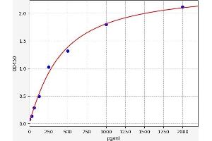 Typical standard curve (SOX6 Kit ELISA)