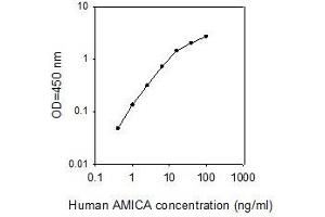 ELISA image for Adhesion Molecule, Interacts with CXADR Antigen 1 (AMICA1) ELISA Kit (ABIN4881808) (JAML Kit ELISA)