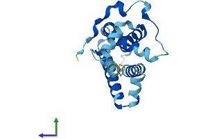 AlphaFold protein structure predicition of Mouse Recombinant Arl6ip5 Protein, UniprotID Q8R5J9