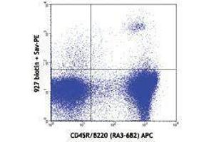 Flow Cytometry (FACS) image for anti-Bone Marrow Stromal Cell Antigen 2 (BST2) antibody (Biotin) (ABIN2660838) (BST2 anticorps  (Biotin))