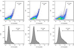 Flow Cytometry of rabbit anti-xCT antibody Flow Cytometry of rabbit anti-xCT antibody.
