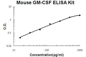 Mouse GM-CSF PicoKine ELISA Kit standard curve