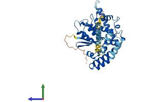 AlphaFold protein structure predicition of Mouse Recombinant Gdap1 Protein, UniprotID O88741