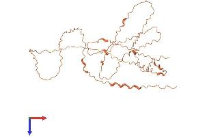 AlphaFold protein structure predicition of Human Recombinant EPM2A Protein, UniprotID B3EWF7