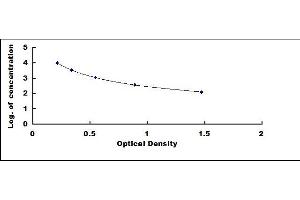 Typical standard curve