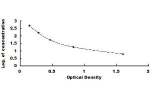 Typical standard curve (OXM Kit ELISA)