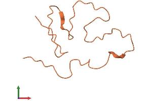 AlphaFold protein structure predicition of Mouse Recombinant Krtap7-1 Protein, UniprotID Q9D3I6