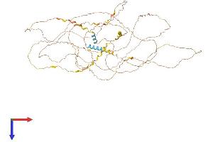 AlphaFold protein structure predicition of Mouse Recombinant Gnas Protein, UniprotID Q6R0H6