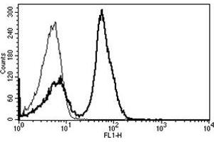Flow Cytometry (FACS) image for anti-CD28 (CD28) antibody (FITC) (ABIN1106184)