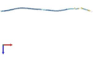 AlphaFold protein structure predicition of Human Recombinant CCDC172 Protein, UniprotID P0C7W6