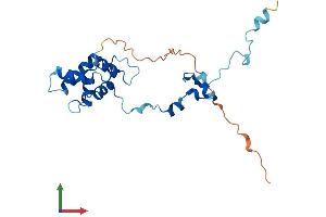 AlphaFold protein structure predicition of Mouse Recombinant Tppp Protein, UniprotID Q7TQD2