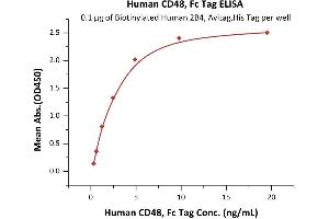 Immobilized Biotinylated Human 2B4, Avitag,His Tag (recommended for biopanning) (ABIN5674581,ABIN6253686) at 1 μg/mL (100 μL/well) on streptavidin precoated (0.