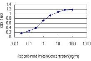 Detection limit for recombinant GST tagged ACAA2 is approximately 0.
