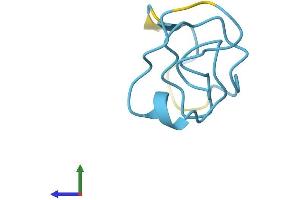 AlphaFold protein structure predicition of Human Recombinant MT1H Protein, UniprotID P80294