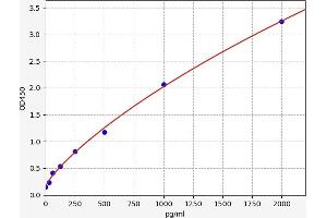 Typical standard curve (SSB Kit ELISA)