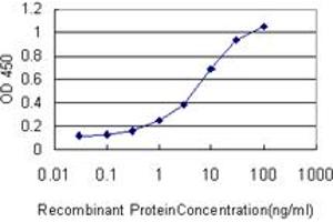 Detection limit for recombinant GST tagged HDAC1 is approximately 0.