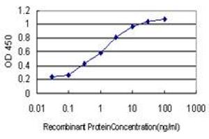 Detection limit for recombinant GST tagged ARRB2 is approximately 0.